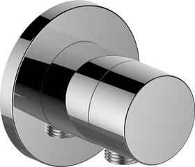 Keuco IXMO 59556 Pure 2-Wege Umstellventil mit Schlauchanschluss rund verchromt