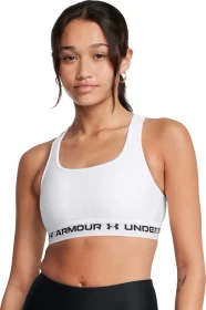 Under Armour Armour Mid Crossback Sport-BH weiß/schwarz (Damen)