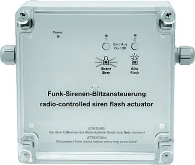 eQ-3 HomeMatic Funk-Sirenen-/Blitzansteuerung