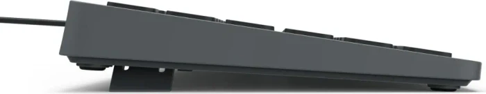 Hama CK-400 USB-Tastatur, schwarz/grau, LEDs weiß, USB, DE