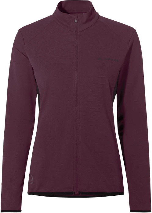Vaude Matera FZ II Trikot langarm cassis (Damen)