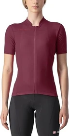Castelli Anima 3 Trikot kurzarm bordeaux/red (Damen)