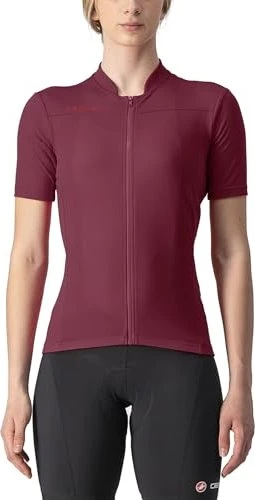 Castelli Anima 3 Trikot kurzarm bordeaux/red (Damen)