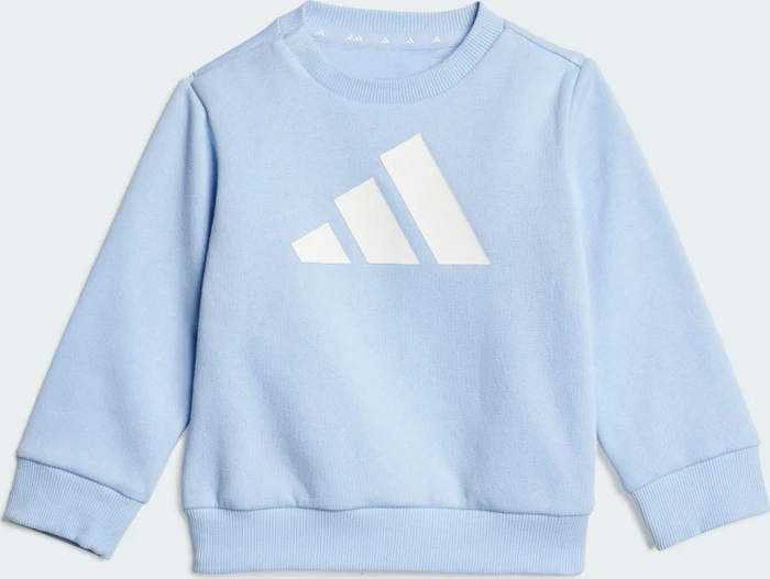 adidas Essentials Kids Trainingsanzug glow blue/white (Junior)