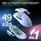 Redragon M916 K1NG Wireless Lite Ultra-Lightweight Gaming Mouse weiß, USB Vorschaubild