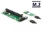DeLOCK Riser Card, gewinkelt, PCIe 2.0, 300mm Vorschaubild