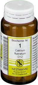 Nestmann Biochemie 1 Calcium fluoratum D12 Tabletten, 100 Stück