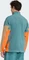 adidas Terrex Multi Climawarm Fleece Anorak preloved teal/cardboard/semi impact orange (Herren) Vorschaubild