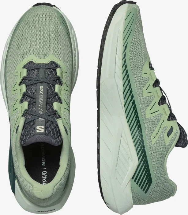 Salomon DRX Defy Grvl smoke green/sea moss/canary green (Herren)
