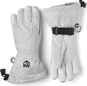 Hestra Heli Skihandschuhe pale grey/offwhite (Damen)