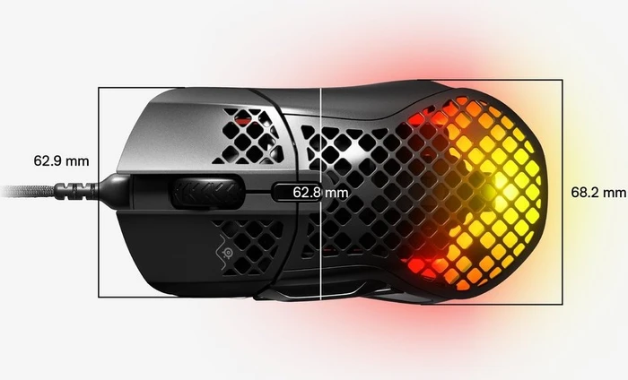 SteelSeries Aerox 5 schwarz, USB
