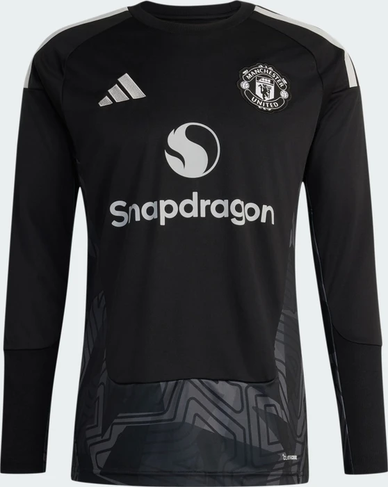 adidas Manchester United Auswärts 2026/2027 Torwarttrikot langarm schwarz (Herren)