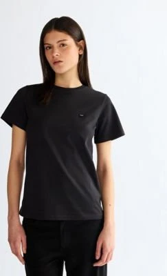 Wrangler Round T-Shirt kurzarm schwarz (Damen)