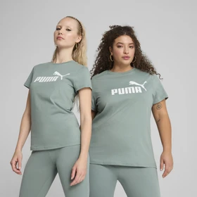 Puma ESS No. 1 Logo T-Shirt kurzarm green moon