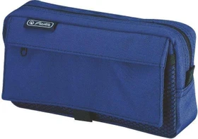 Herlitz Faulenzer mit 2 Aussentaschen blau