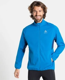 Odlo Aeolus Element Funktionsjacke directoire blue/estate blue (Herren)