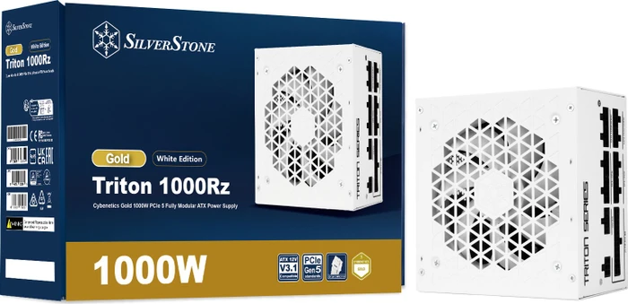 SilverStone Triton 1000Rz White Edition 1000W, ATX 3.1