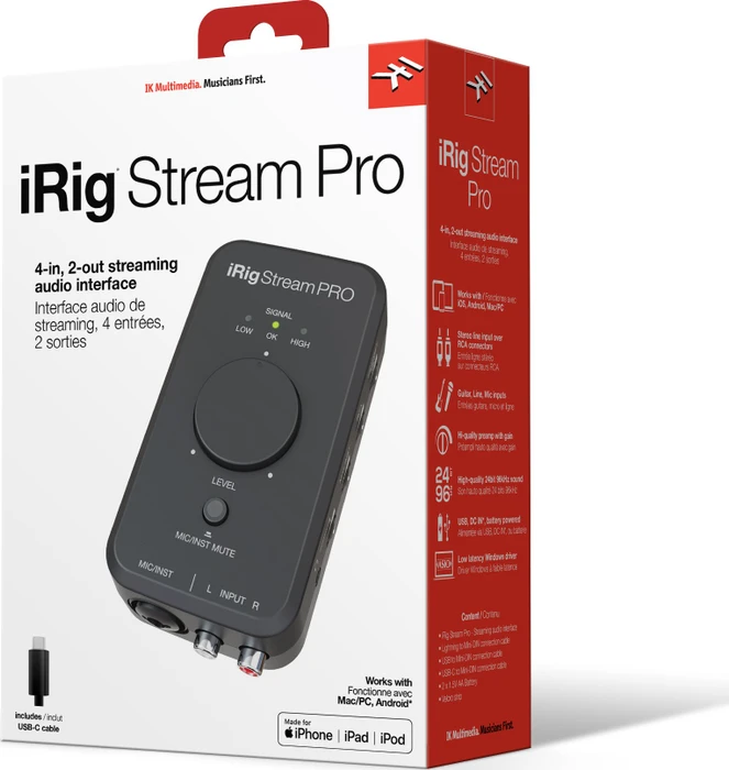 IK Multimedia iRig Stream Pro