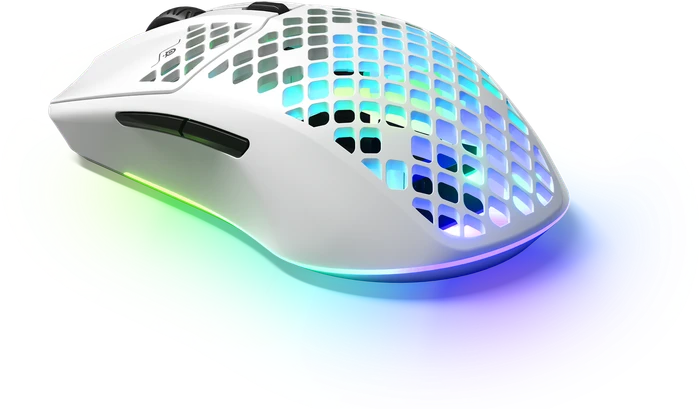 SteelSeries Aerox 3 Wireless Snow 2022 Edition, weiß, USB/Bluetooth