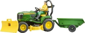Bruder bworld - John Deere Aufsitzrasenmäher