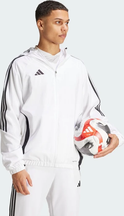 adidas Tiro 24 Jacke weiß/schwarz (Herren)