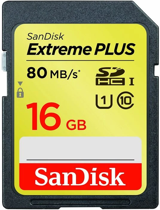 SanDisk Extreme / Extreme Plus, SD UHS-I, Rev-S