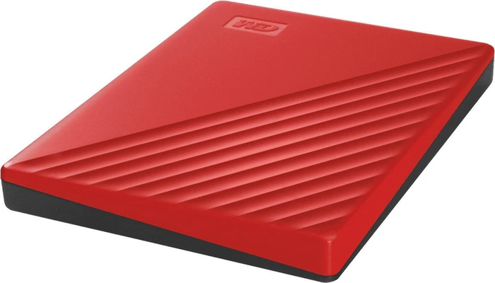 Western Digital WD My Passport Portable Storage, rot, 2TB, USB 3.0 Micro-B