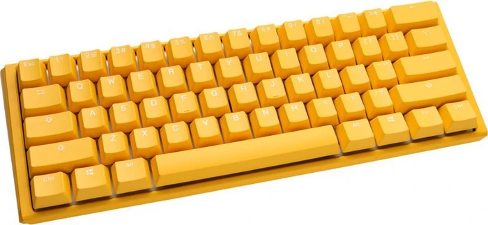 Ducky One 3 Yellow Mini PBT, LEDs RGB, MX RGB BROWN, USB, DE