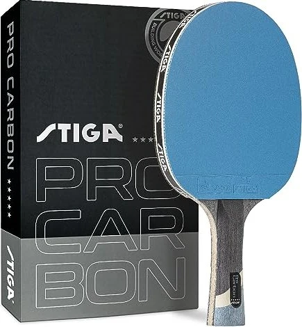 Stiga Pro Carbon Tischtennisschläger blau