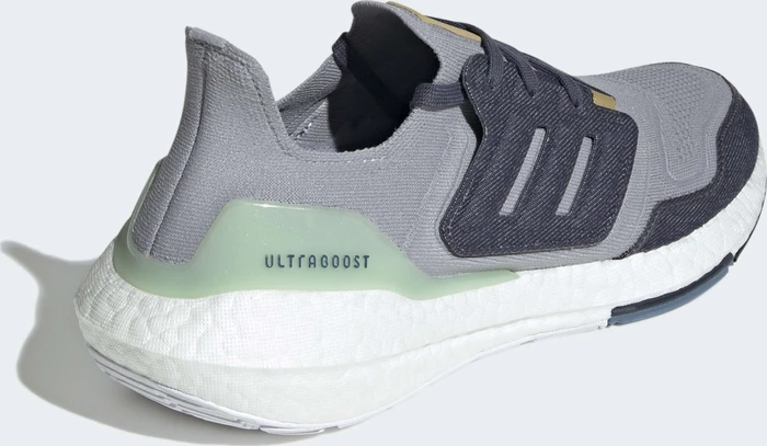 adidas Ultraboost 22 halo silver/shadow navy/linen green (Herren)