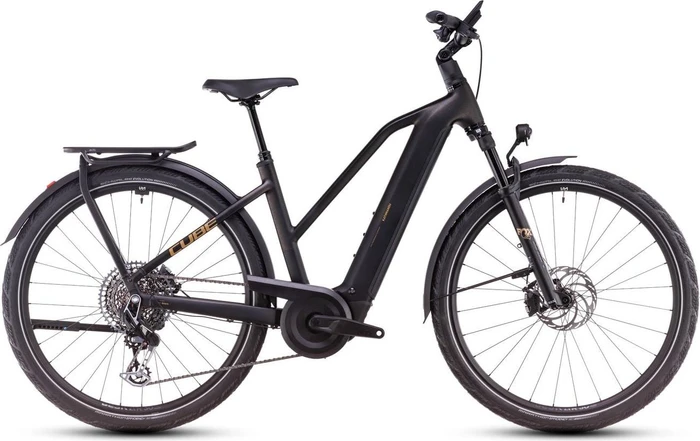 Cube Kathmandu Hybrid SLT 800 Trapez golddust'n'black Modell 2025