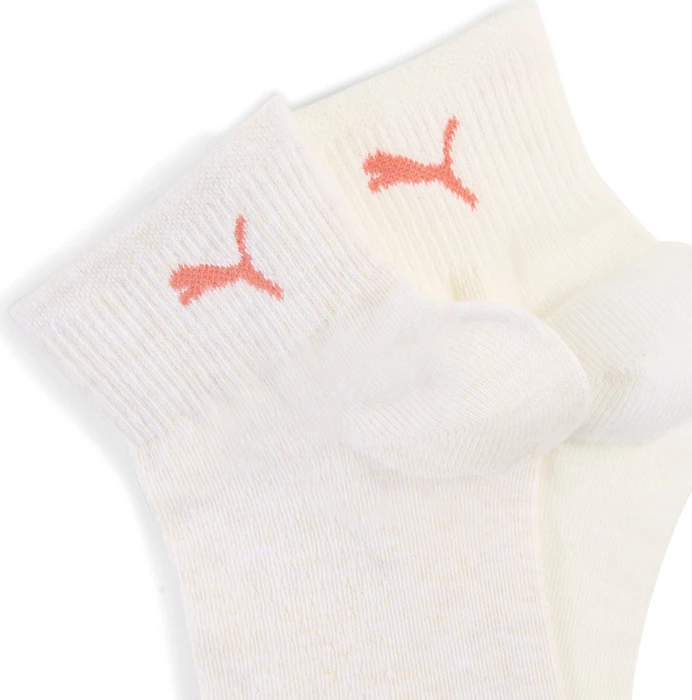 Puma Quarter Socken coral combo, 2 Paare (Damen)