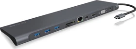RaidSonic Icy Box IB-DK2102-C Multiport-Adapter, USB-C 3.0 [Stecker] (60389)
