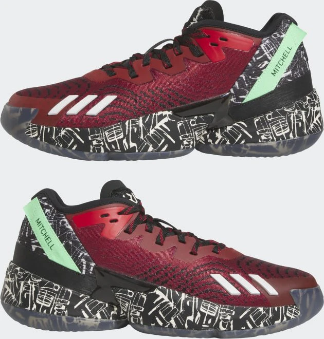 adidas D.O.N. Issue #4 better scarlet/core black/off white