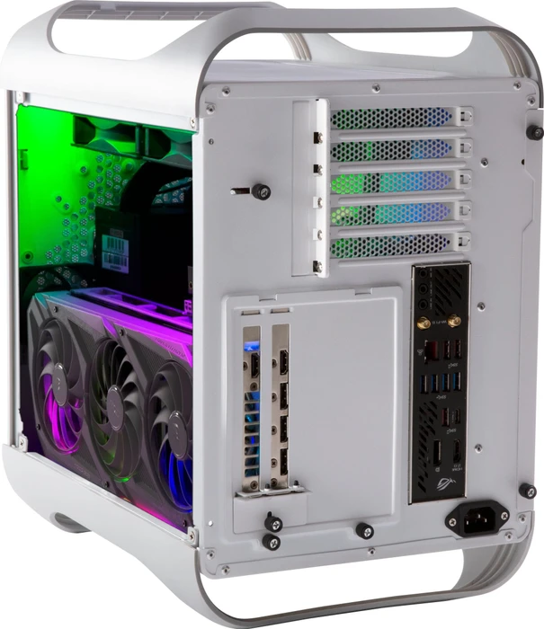 BitFenix Prodigy M 2022 ARGB, weiß, Glasfenster