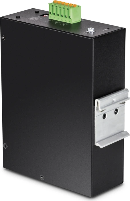 TRENDnet TI Hardened Industrial Railmount Gigabit Managed Switch, 4x RJ-45, 2x SFP