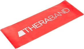 Thera-Band Loop 7.6x20.5cm 13cm mittel stark Widerstandsband rot