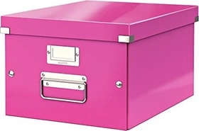Leitz Click & Store WOW Aufbewahrungsbox mittel, A4, pink