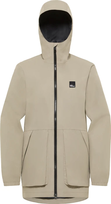 Jack Wolfskin Terraview 2L Funktionsmantel stone (Damen)