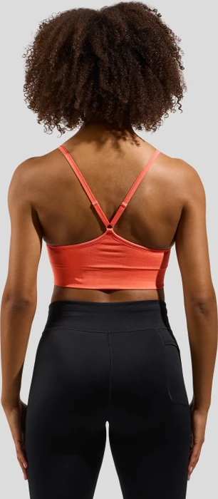Odlo Padded Seamless Soft 2.0 Sport-BH living coral (Damen)