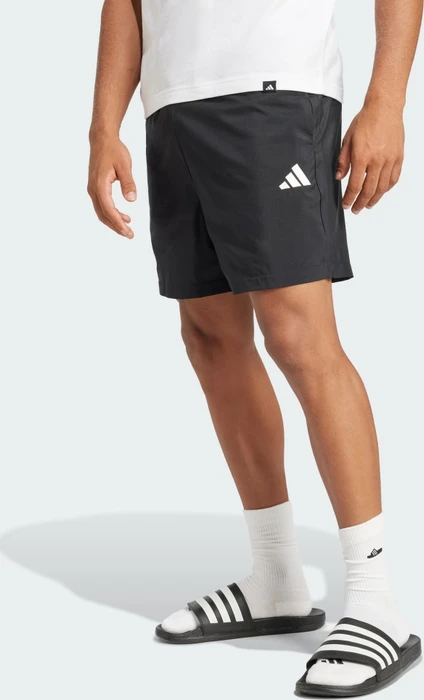 adidas Essential Small Logo Chelsea Hose kurz schwarz/weiß (Herren)