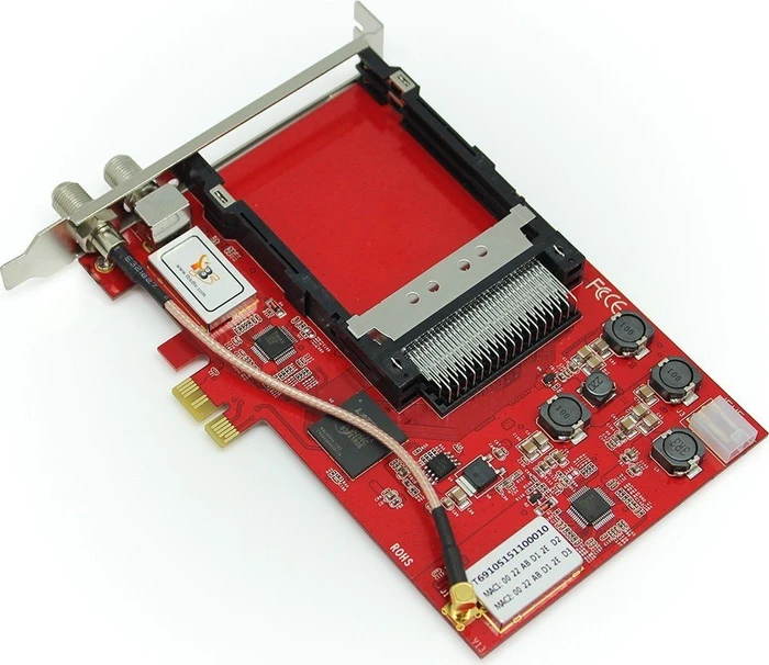 TBS DVB-S2 Doppel-Tuner mit CI, PCIe x1