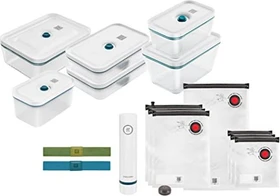 Zwilling Fresh & Save La Mer Glas Starter-Set Vakuumier-Stick, 16-tlg.