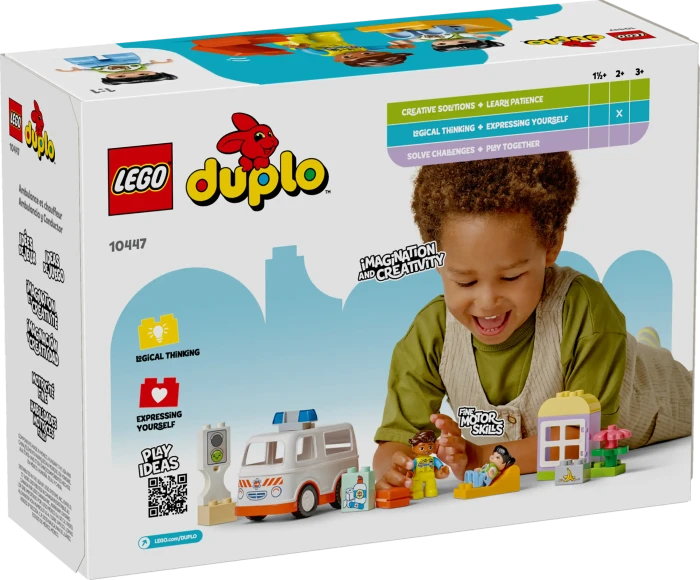 LEGO DUPLO - Rettungswagen mit Fahrer