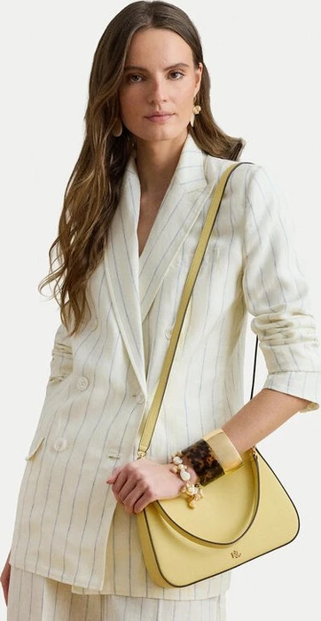 Ralph Lauren Danni Medium Schultertasche lemon sorbet