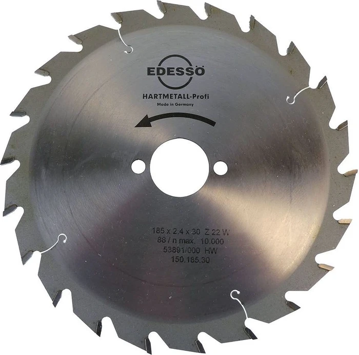 Edessö Type 150 Kreissägeblatt 22Z, 185x1.4x30mm, 1 Stück