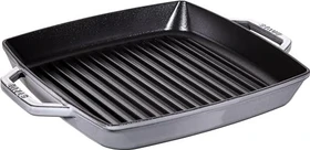 Zwilling Staub Grillpfanne eckig 28x28cm grafitgrau
