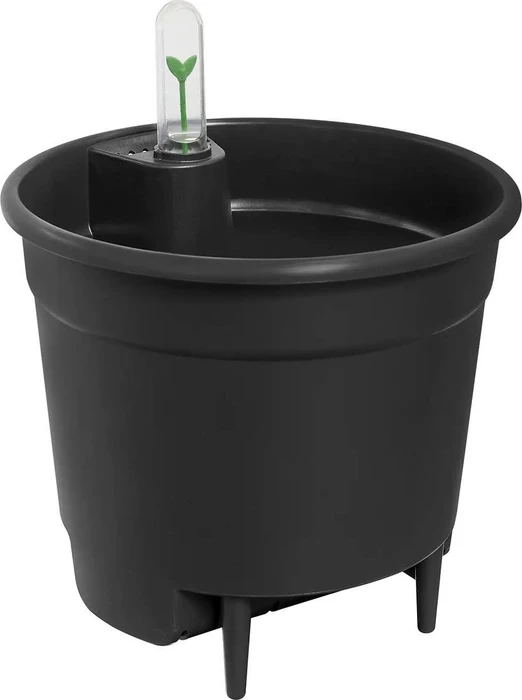 Elho Selbstbewässerungssystem 24cm living black