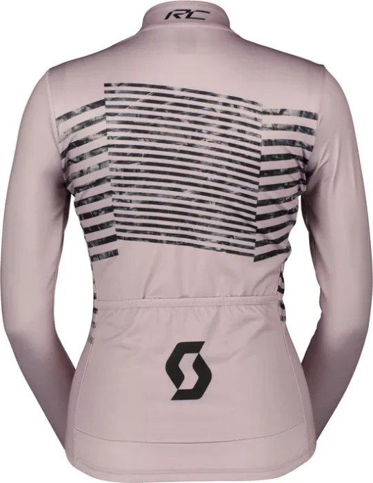 Scott RC Team Warm Graphics Trikot langarm cloud pink (Damen)