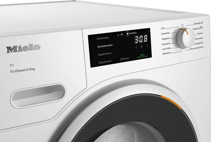 Miele T1 TWC640WP EcoSpeed & 8kg Wärmepumpentrockner